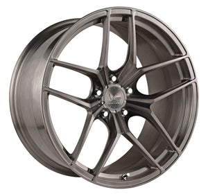 18x8 VS Forged VS12 Brushed Titanium