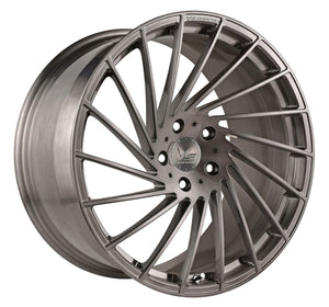 18x8 VS Forged VS13 Brushed Titanium