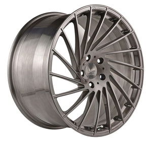 18x8 VS Forged VS13 Brushed Titanium