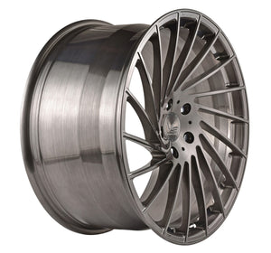 19x11 VS Forged VS13 Brushed Titanium