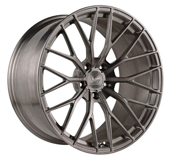 18x8 VS Forged VS14 Brushed Titanium