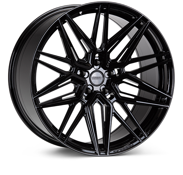 22x10 Vossen HF-7 Gloss Black (Hybrid Forged)