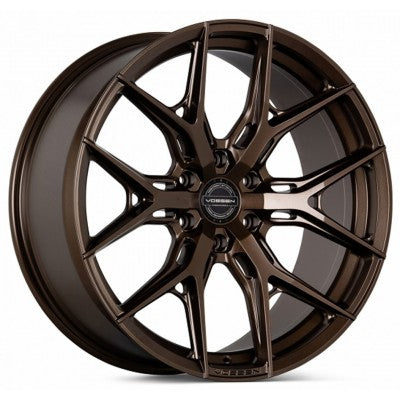 24x10 Vossen HF6-4 Satin Bronze (Hybrid Forged)