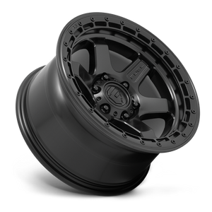 17x9 Fuel Offroad Wheels D750 Block 5x127 1 Offset 71.5 Centerbore Matte Black