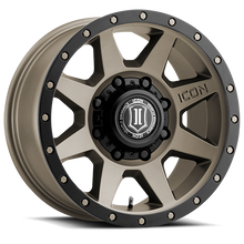 17x8.5 ICON Alloy Rebound HD Satin Bronze