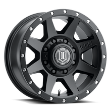 17x8.5 ICON Alloy Rebound HD Satin Black