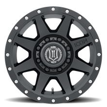 17x8.5 ICON Alloy Rebound HD Satin Black