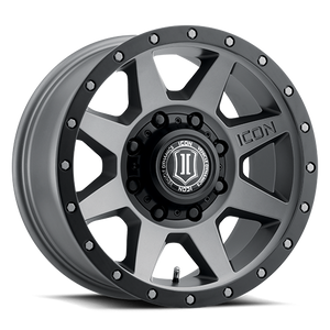 17x8.5 ICON Alloy Rebound HD Titanium