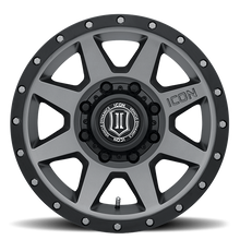 17x8.5 ICON Alloy Rebound HD Titanium