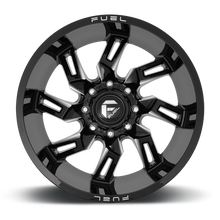 20x10 Fuel Offroad Wheels D747 Lockdown 8x170 -18 Offset 125.1 Centerbore Gloss Black