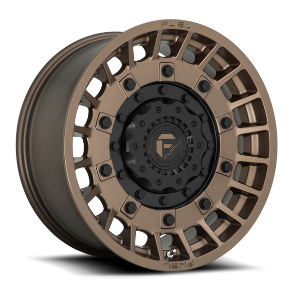 17x9 Fuel Off-Road Militia Bronze w/ Matte Black D725
