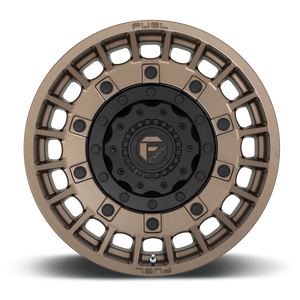 20x9 Fuel Offroad Wheels D725 Militia 6x135/6x139.7 1 Offset 106.1 Centerbore Bronze