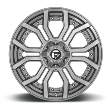 22x10 Fuel Offroad Wheels D713 Rage Platinum 6x135/6x139.7 -18 Offset 106.1 Centerbore Gunmetal
