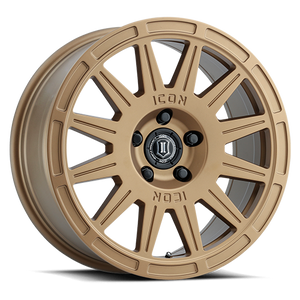 17x8 ICON Alloy Ricochet Satin Gold