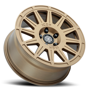 17x8 ICON Alloy Ricochet Satin Gold