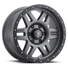 17x8.5 ICON Alloy Six Speed Titanium