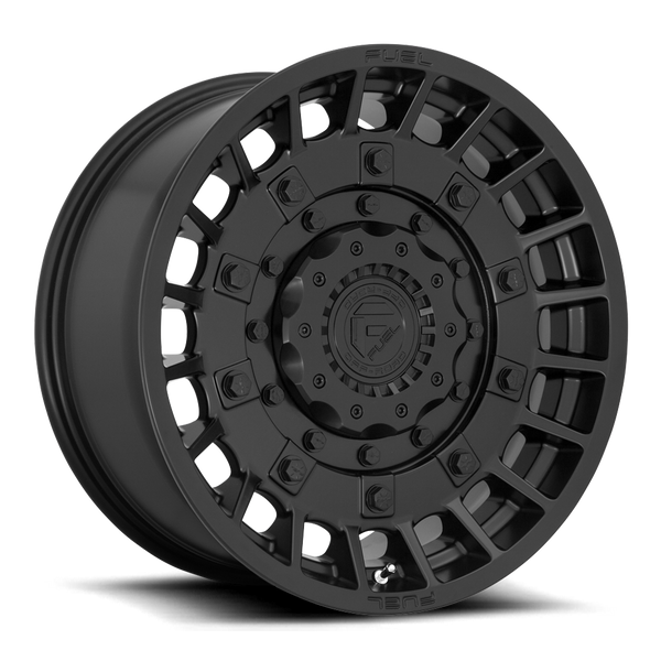 17x9 Fuel Off-Road Militia Matte Black D723