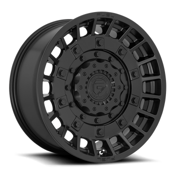 17x9 Fuel Off-Road Militia Matte Black D723