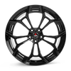 20x10 Project 6GR 10-TEN-D Gloss Black (Spun Forged)