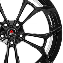 19x11 Project 6GR 10-TEN-D Gloss Black (Spun Forged)