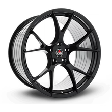 Staggered Full Set (2) 19x10 Project 6GR 10-TEN Gloss Black (Spun Forged) (2) 19x11 Project 6GR 10-TEN Gloss Black (Spun Forged)