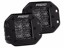 Rigid D-Series Pro Midnight Flush Mount Diffused Beam Pair