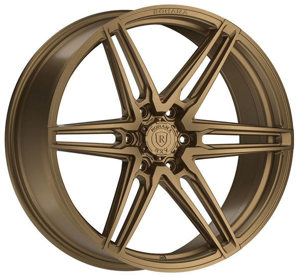 20x9.5 Rohana RFV1 Matte Bronze (Cross Forged) 6x5.5/139.7 18mm