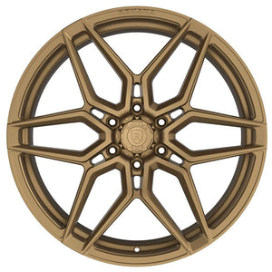 20x9.5 Rohana RFV2 Matte Bronze (Cross Forged) 6x135 18mm