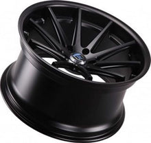 Staggered Full Set - 20x9 Rohana RC10 All Matte Black 5x120 20mm (2) | 20x10 Rohana RC10 All Matte Black 5x120 40mm (2)