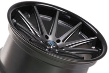 Square Full Set - 20x9 Rohana RC10 Matte Graphite w/ Gloss Black Lip 5x4.5/114.3 15mm (4)