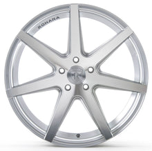 Square Full Set - 19x8.5 Rohana RC7 Machined Silver 5x112 25mm (4)