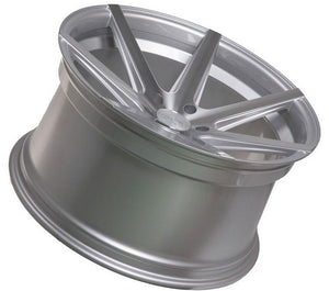 20x9 Rohana RC7 Machined Silver 5x120 20mm