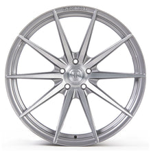 Square Full Set - 20x8.5 Rohana RFX1 Brushed Titanium (Cross Forged) 5x4.5/114.3 40mm (4)