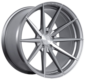 20x12 Rohana RFX1 Brushed Titanium (Cross Forged) 5x130 45mm