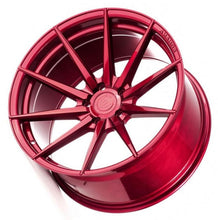 Staggered Full Set - 20x9 Rohana RFX1 Gloss Red (Cross Forged) 5x120 20mm (2) | 20x10 Rohana RFX1 Gloss Red (Cross Forged) 5x120 40mm (2)