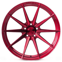 Staggered Full Set - 20x10 Rohana RFX1 Gloss Red (Cross Forged) 5x120 40mm (2) | 20x11 Rohana RFX1 Gloss Red (Cross Forged) (Mid Concave) 5x120 42mm (2)