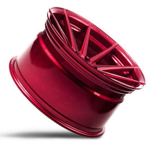 Staggered Full Set - 20x9 Rohana RFX1 Gloss Red (Cross Forged) 5x120 20mm (2) | 20x11 Rohana RFX1 Gloss Red (Cross Forged) (Mid Concave) 5x120 42mm (2)