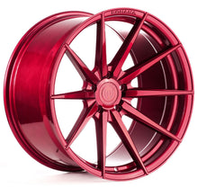 Staggered Full Set - 20x10 Rohana RFX1 Gloss Red (Cross Forged) 5x4.5/114.3 25mm (2) | 20x11 Rohana RFX1 Gloss Red (Cross Forged) (Mid Concave) 5x4.5/114.3 52mm (2)
