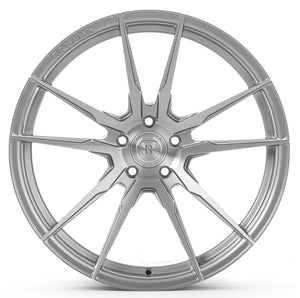 22x9 Rohana RFX2 Brushed Titanium (Cross Forged) 5x4.5/114.3 35mm