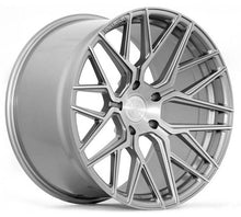 Square Full Set - 20x11 Rohana RFX10 Brushed Titanium (Cross Forged) 5x130 48mm (4)