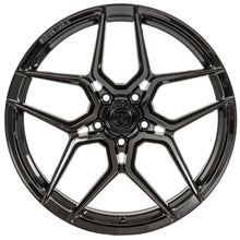 Staggered Full Set - 22x9 Rohana RFX11 Gloss Black (Cross Forged) 5x115 15mm (2) | 22x10.5 Rohana RFX11 Gloss Black (Cross Forged) (Deep Concave) 5x115 18mm (2)