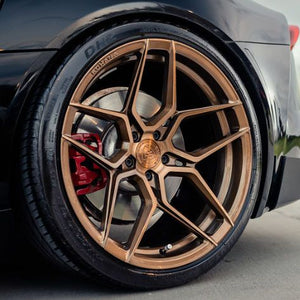 22x9 Rohana RFX11 Brushed Bronze (Cross Forged) 5x120 30mm