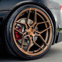 Staggered Full Set - 22x9 Rohana RFX11 Brushed Bronze (Cross Forged) 5x115 15mm (2) | 22x10.5 Rohana RFX11 Brushed Bronze (Cross Forged) (Deep Concave) 5x115 18mm (2)