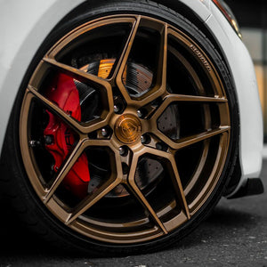 21x9 Rohana RFX11 Brushed Bronze (Cross Forged)  5x120 30mm