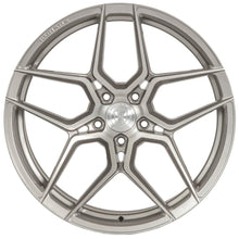 Square Full Set - 21x11.5 Rohana RFX11 Brushed Titanium (Cross Forged) 5x112 25mm (4)