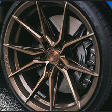 Staggered Full Set - 20x9 Rohana RFX13 Brushed Bronze (Cross Forged) 5x4.5/114.3 22mm (2) | 20x10.5 Rohana RFX13 Brushed Bronze (Cross Forged) (Mid Concave) 5x4.5/114.3 38mm (2)