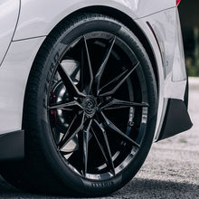 Staggered Full Set - 20x9 Rohana RFX13 Gloss Black (Cross Forged) 5x4.5/114.3 22mm (2) | 20x11 Rohana RFX13 Gloss Black (Cross Forged) (Deep Concave) 5x4.5/114.3 50mm (2)
