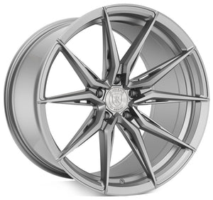20x9 Rohana RFX13 Brushed Titanium (Cross Forged) 5x4.5/114.3 22mm