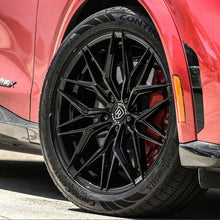 Staggered Full Set - 20x9 Rohana RFX17 Gloss Black (Cross Forged) 5x120 20mm (2) | 21x11.5 Rohana RFX17 Gloss Black (Cross Forged) (Deep Concave) 5x120 20mm (2)