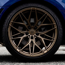 Square Full Set - 21x10.5 Rohana RFX17 Gloss Bronze (Cross Forged) (Deep Concave) 5x112 20mm (4)